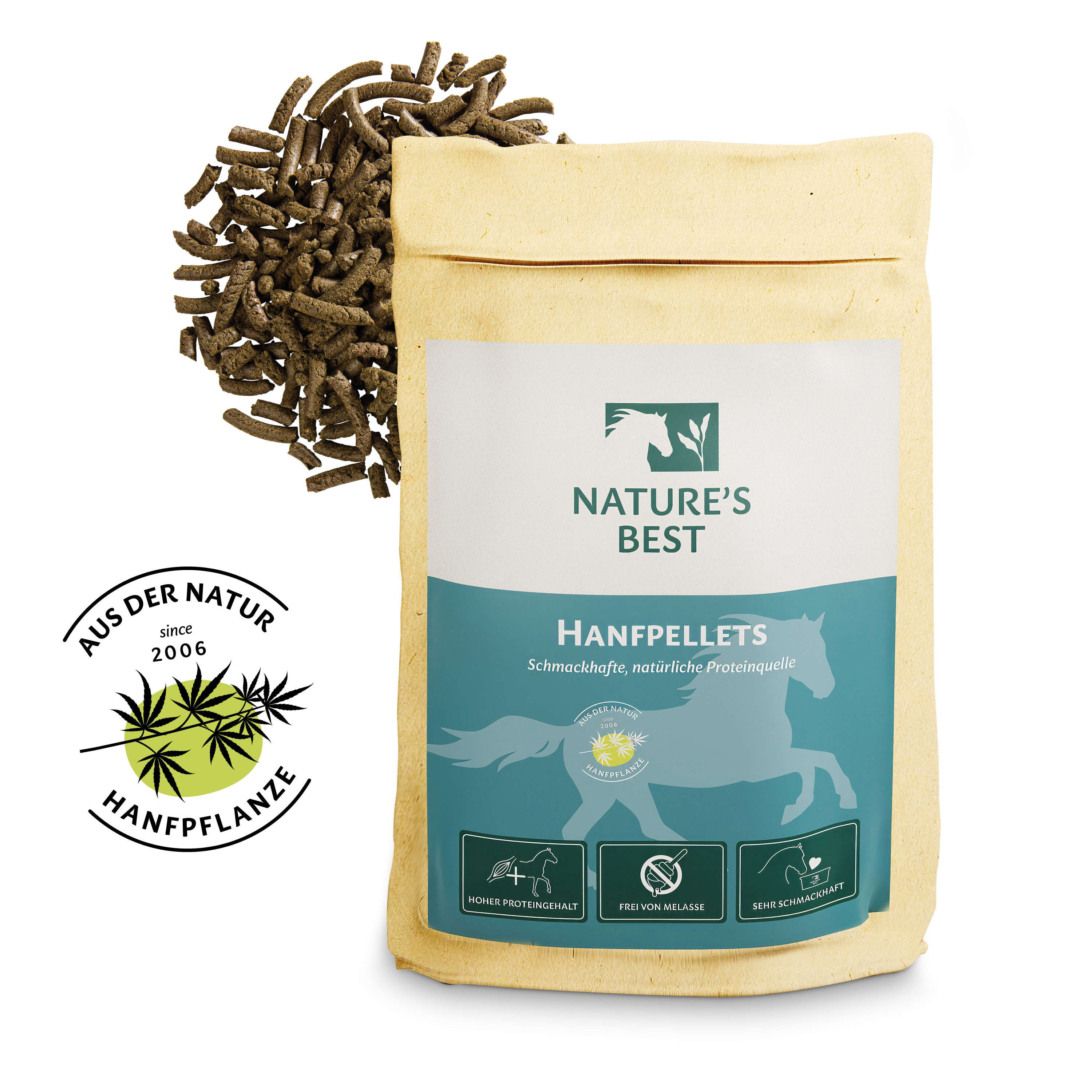 NATURE’S BEST Hanfpellets