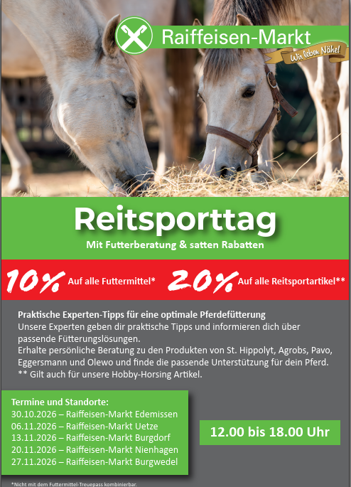 Pferdefutterberatung Herbst 2026