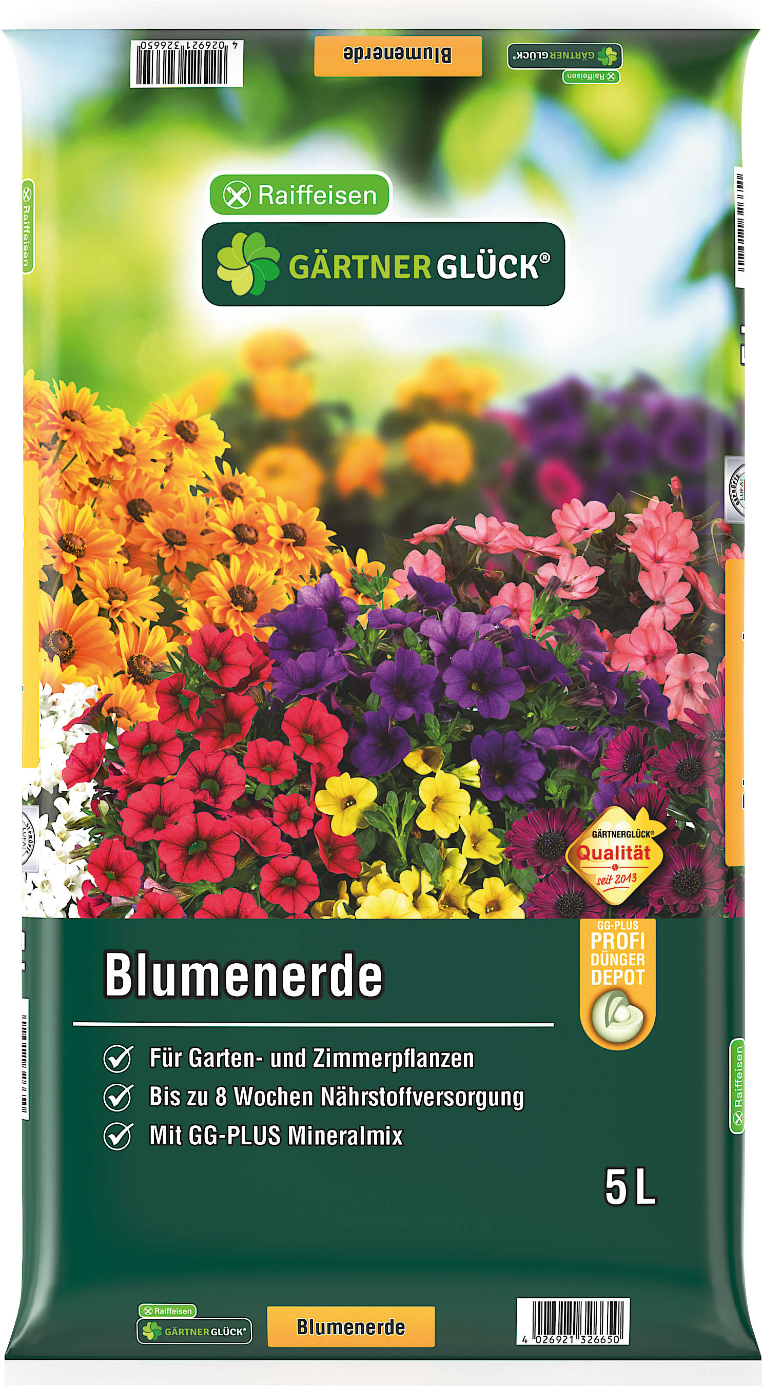 GÄRTNERGLÜCK Blumenerde