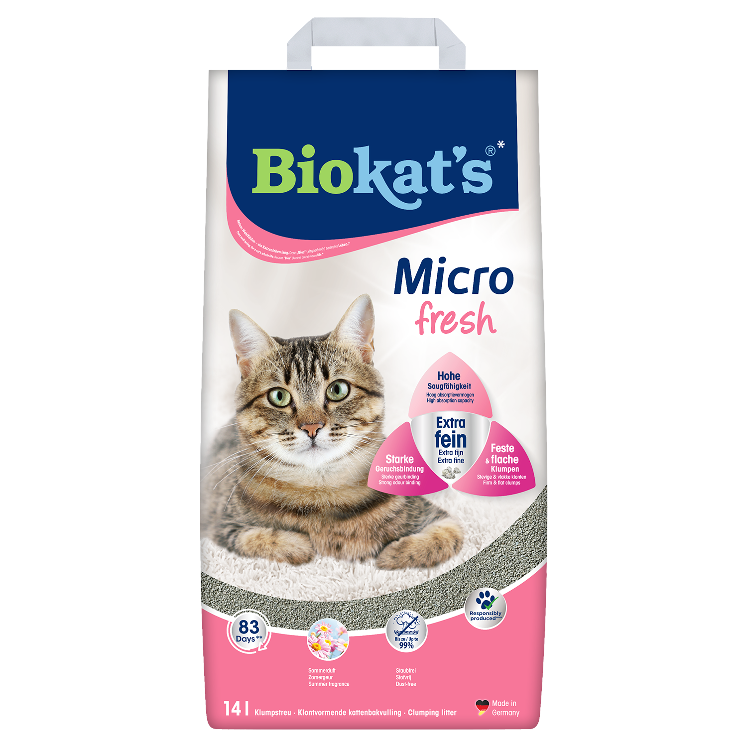Biokat's Katzenstreu Micro Fresh