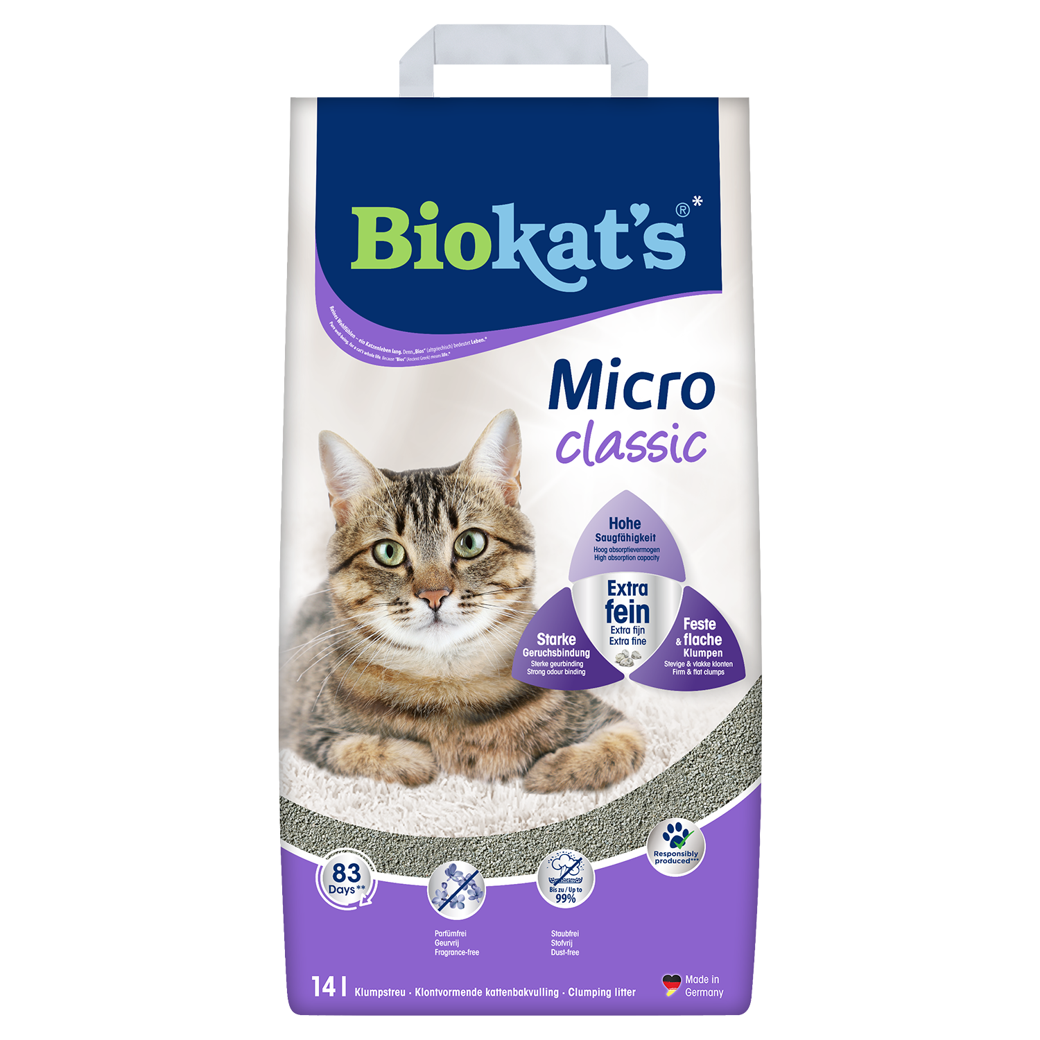 Biokat's Katzenstreu Micro Classic