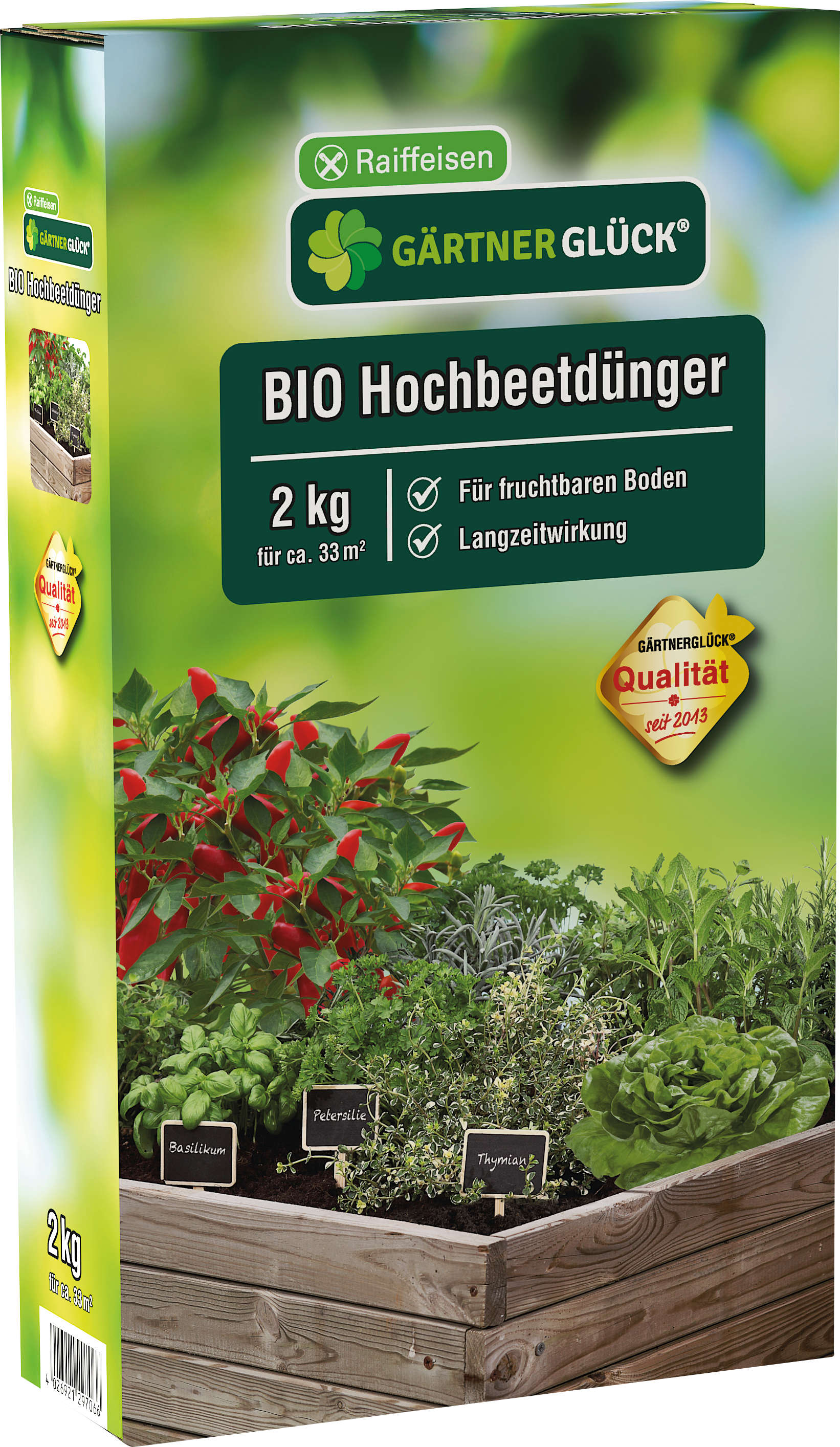 GÄRTNERGLÜCK Bio Hochbeetdünger
