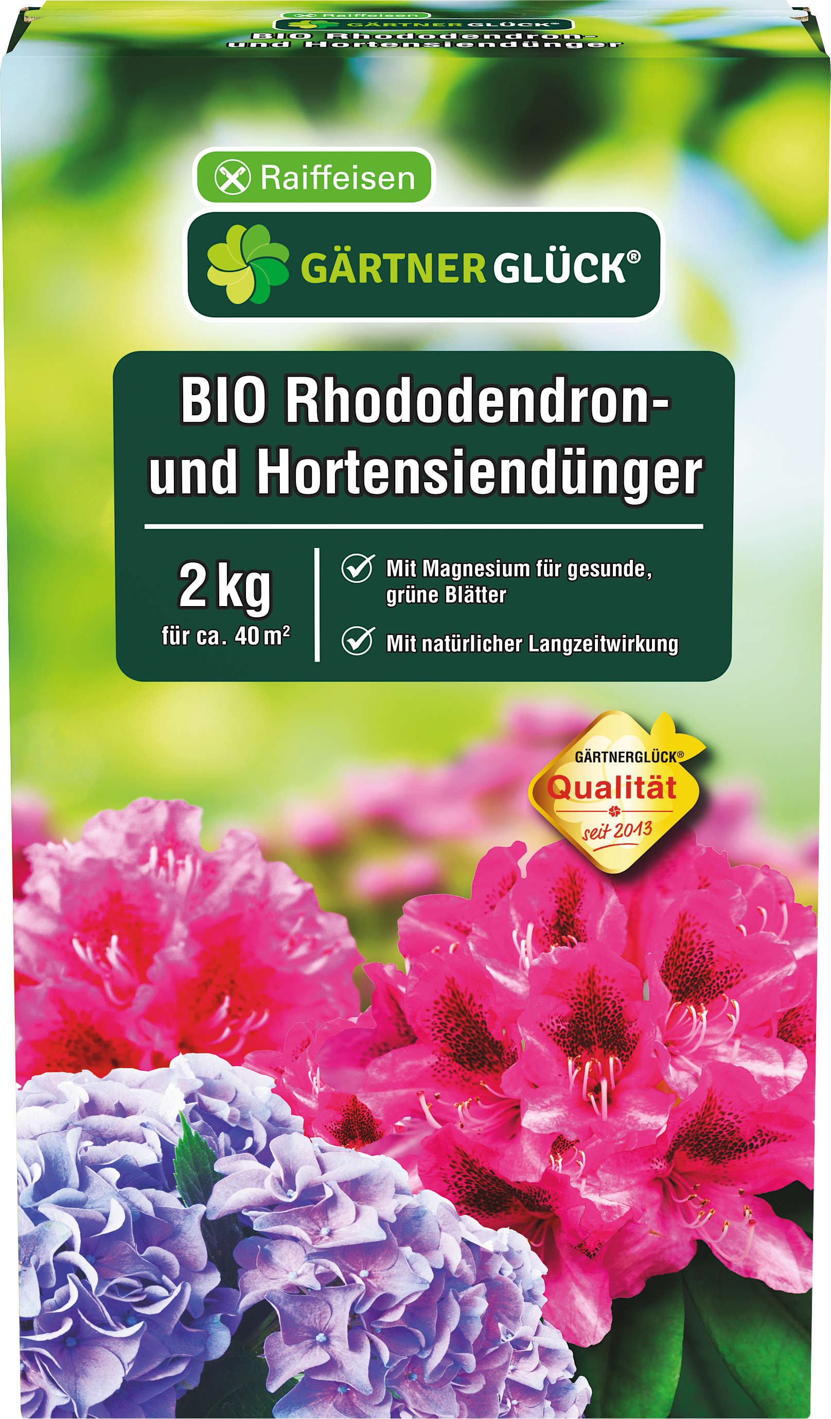 GÄRTNERGLÜCK Bio Rhododendron- und Hortensiendünger