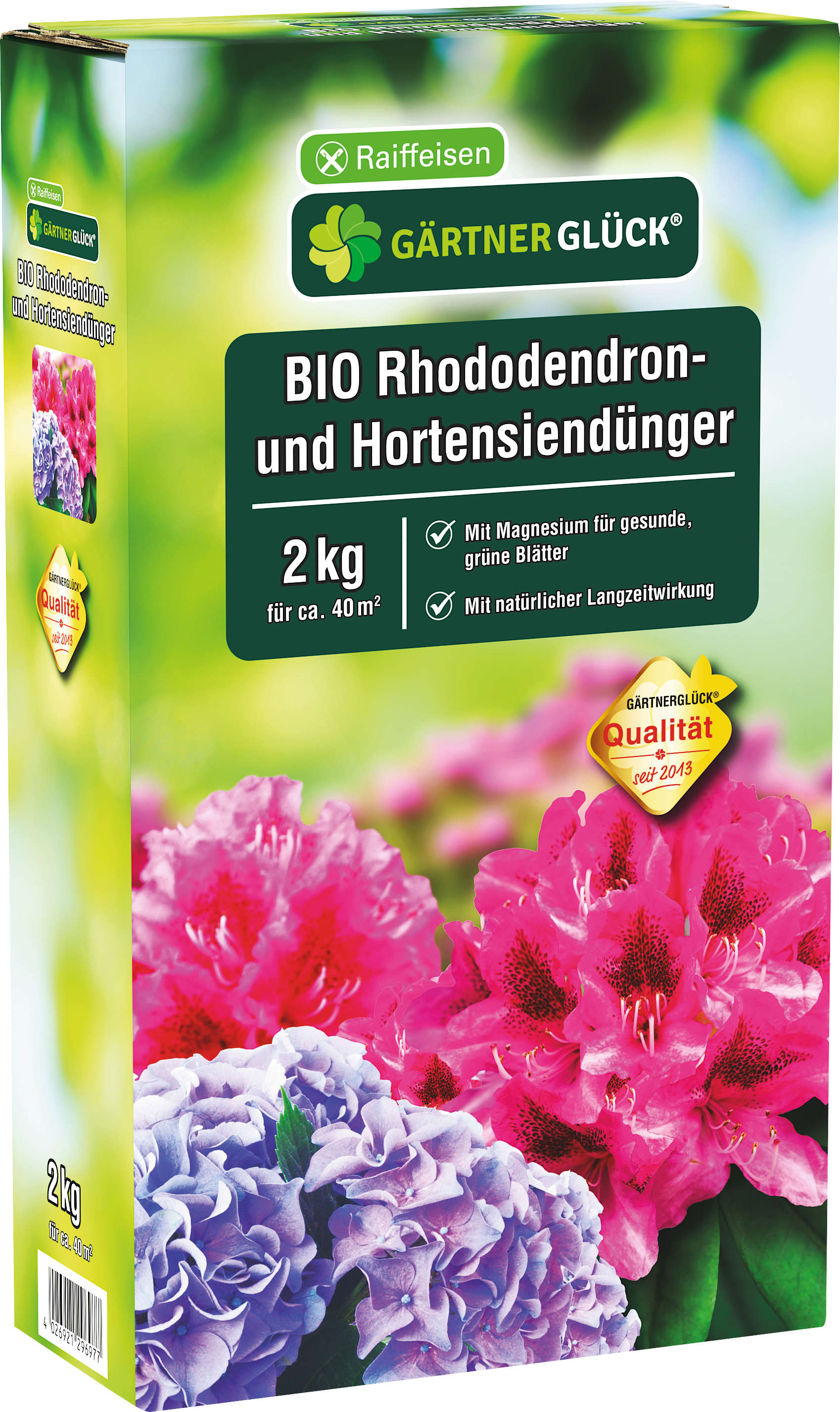 GÄRTNERGLÜCK Bio Rhododendron- und Hortensiendünger