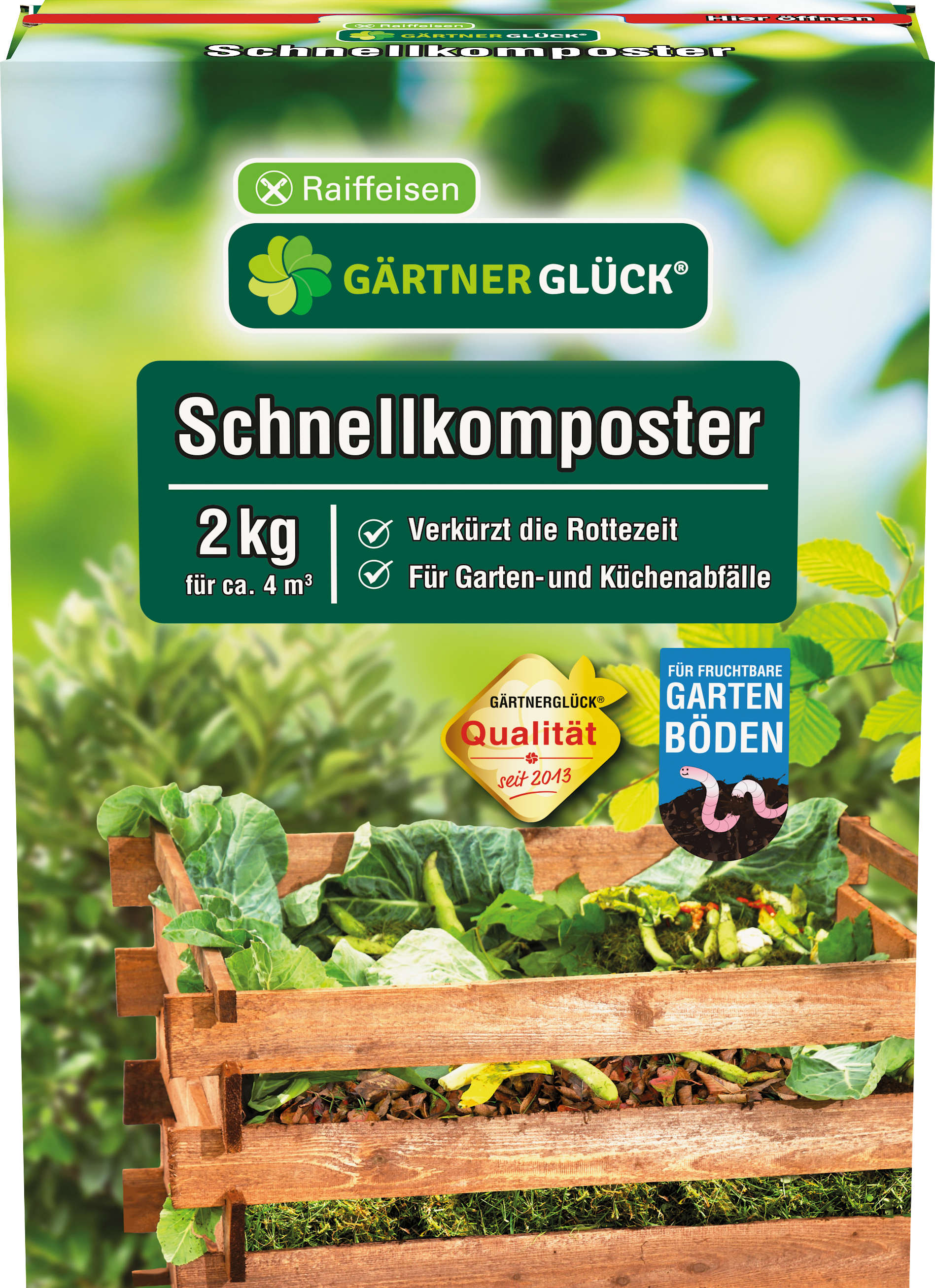 GÄRTNERGLÜCK Schnellkomposter