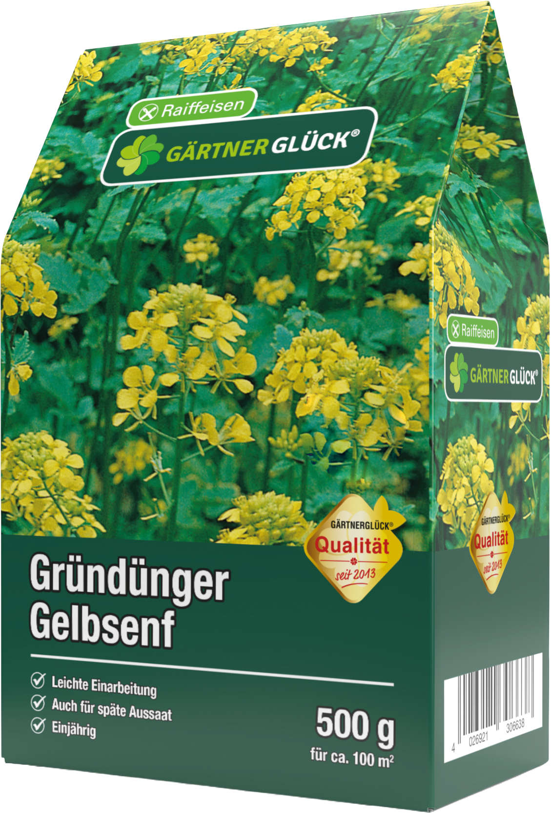 GÄRTNERGLÜCK Gründünger Gelbsenf