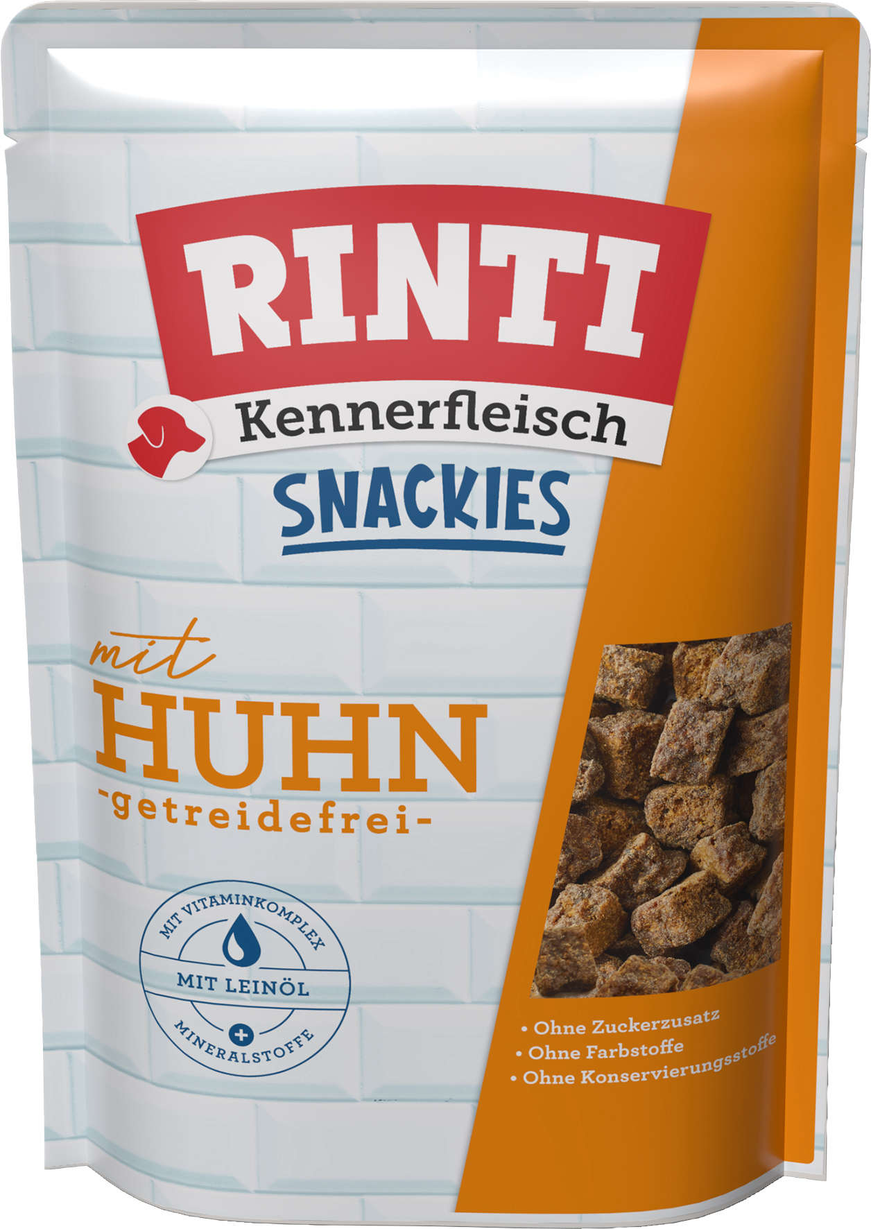 RINTI Hundeleckerlis Snackies mit Huhn