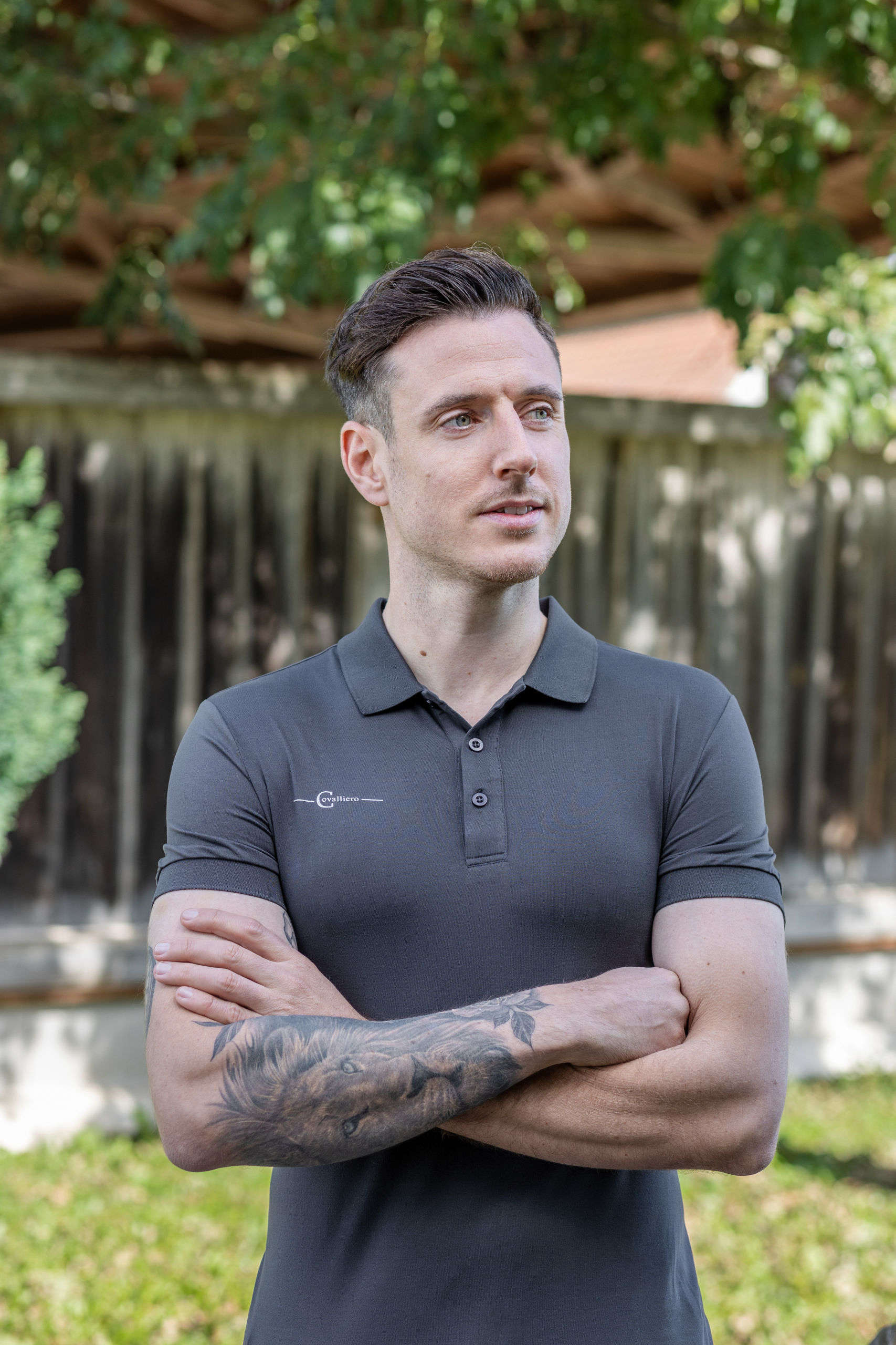 Covalliero Herren-Poloshirt