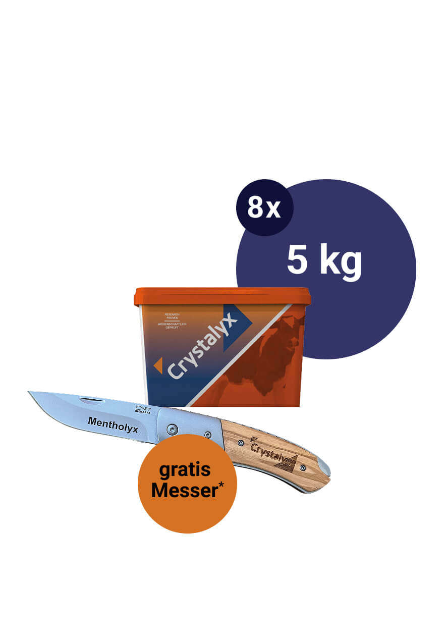 crystalyx 5 kg messer gratis