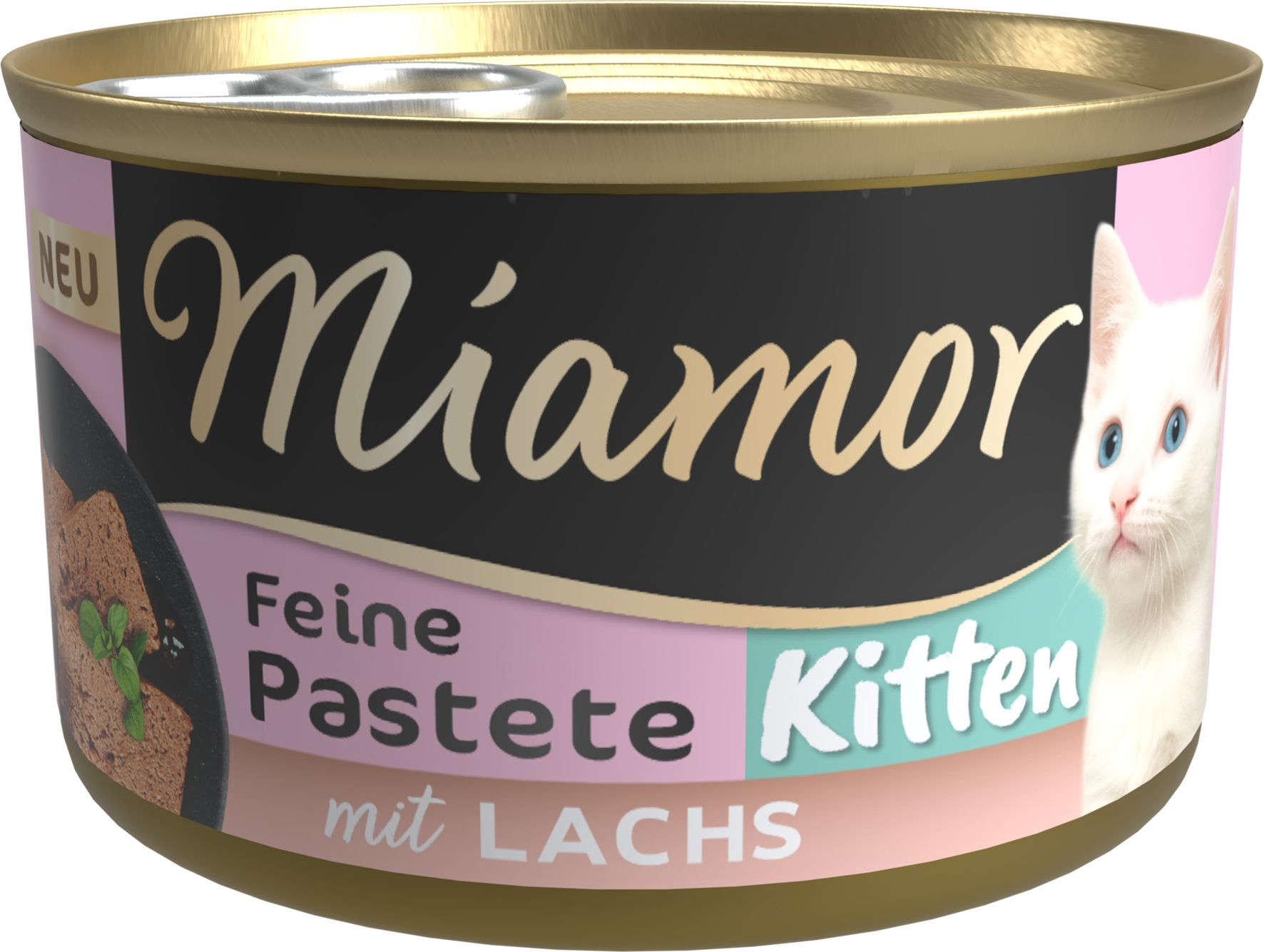 Miamor Katzen-Nassfutter Feine Pastete Kitten mit Lachs