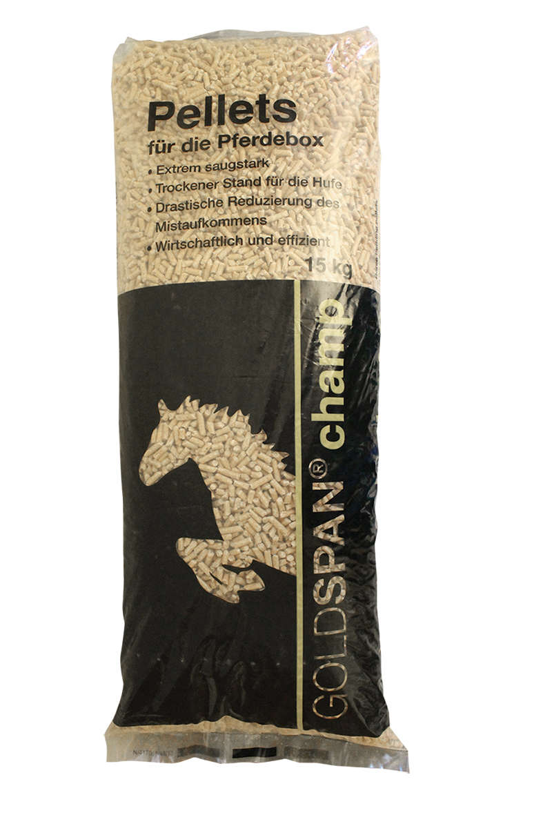 GOLDSPAN Champ Einstreu Holzpellets
