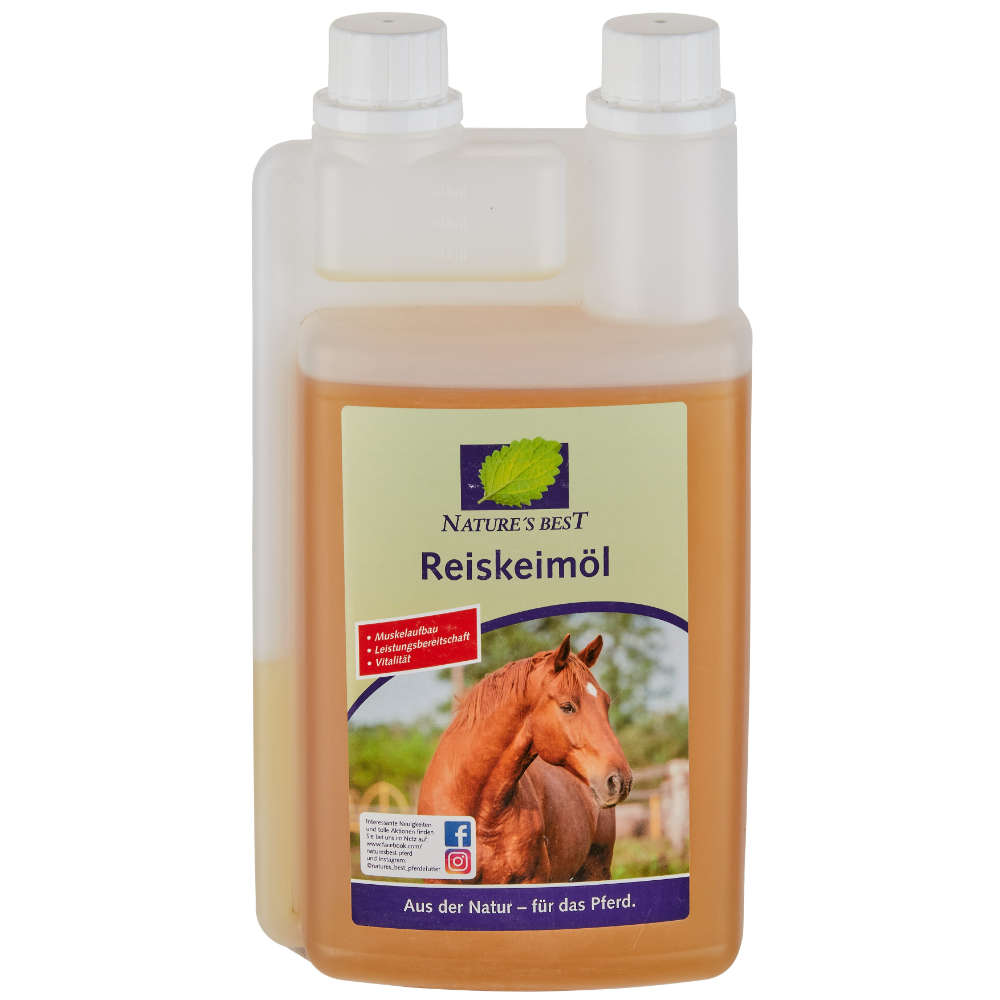 Reiskeimöl - Ergänzugsfuttermittel für Pferde