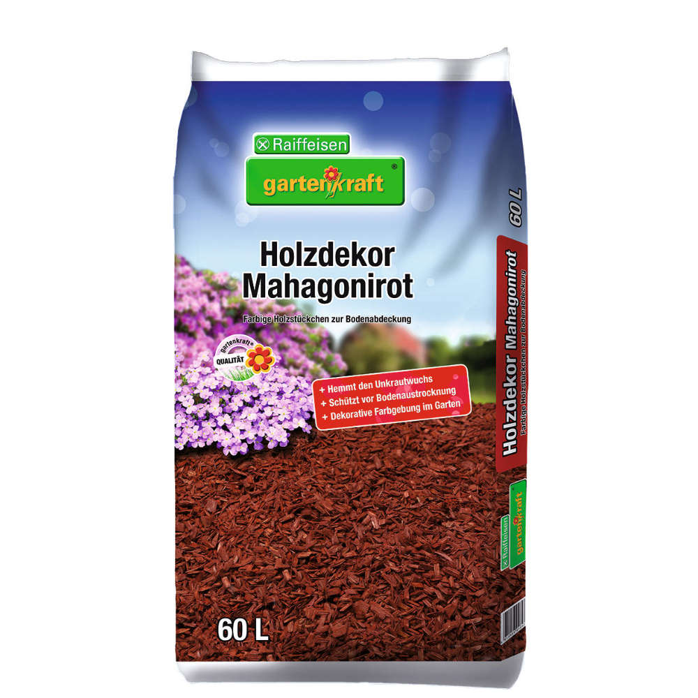 Raiffeisen Gartenkraft Holzdekor Gefarbte Holzchips Fur Den