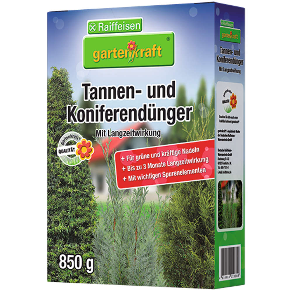 Raiffeisen Gartenkraft Tannen Und Koniferen Dunger Mit