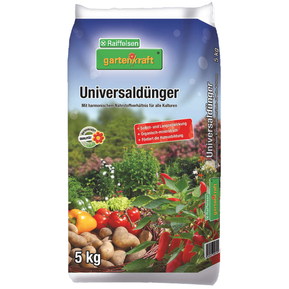 Raiffeisen gartenkraft Universaldünger raiffeisenmarkt.de